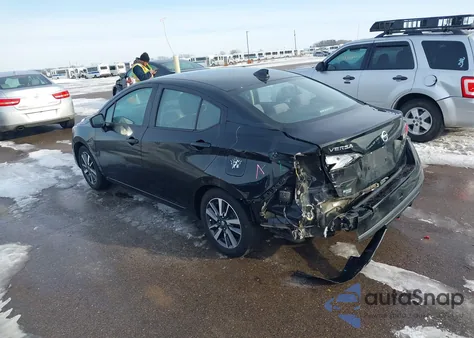 2021 Nissan Versa Sv Xtronic Cvt из США, поврежденный, VIN 3N1CN8EV1ML891736